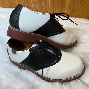 School Issue Saddle Shoes, 7.5